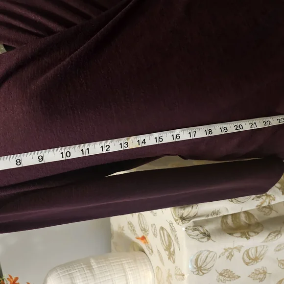 NWT 41 Hawthorn  Long Sleeve Rich Burgundy Top Sz. M - Picture 8 of 15